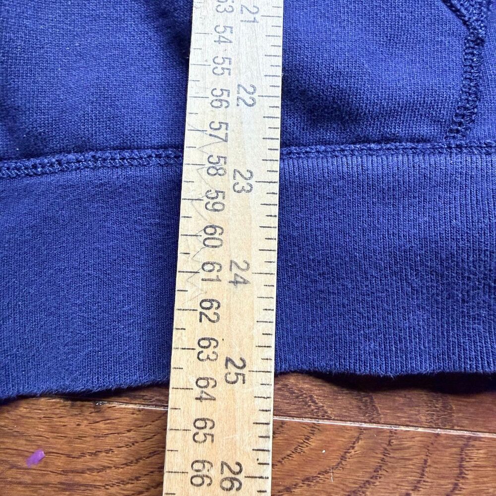 Polo Ralph Lauren Men’s Sz Large Navy Thermal Full Zip Hoodie Sweatshirt Pony - Picture 16 of 16